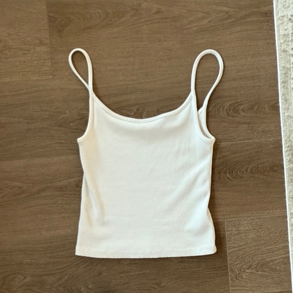 DONNI Rib Spaghetti Tank - Picture 2 of 5